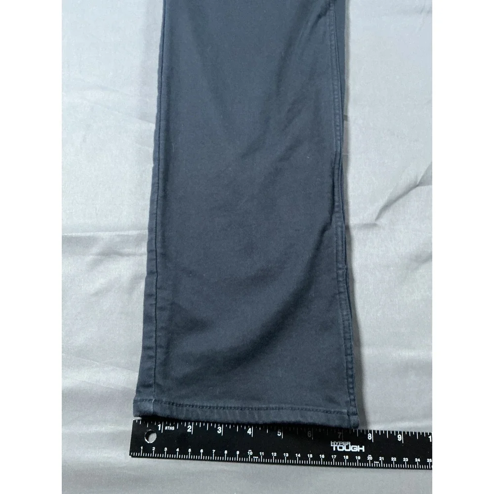 Banana Republic Traveler Pants Mens 40x32 Black Straight Leg 5-Pocket Chino